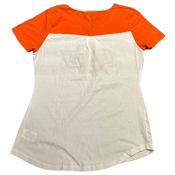 OSU Oklahoma State University Women's Large Short Sleeve Jersey Style Top - Picture 2 of 7